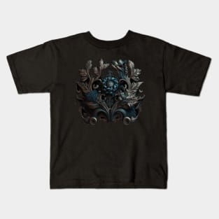 Maximalism intricate gothic Emblem Kids T-Shirt